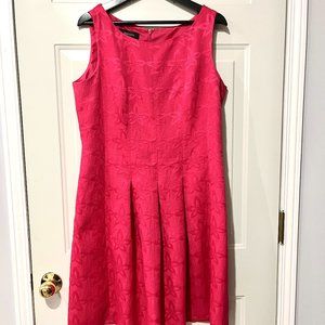 Jones & Co. hot pink dress